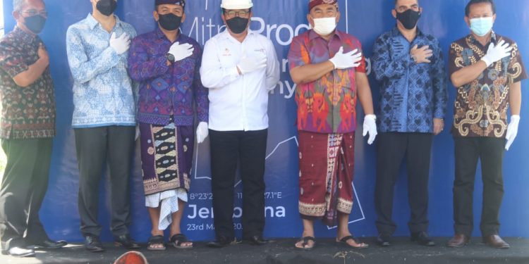 Hadiri Ground Breaking PT. Mitra Prodin, Wagub Cok Ace Harapkan Warga Setempat Ikut Ambil Peluang Emas Dalam Peningkatan Sektor Ekonomi