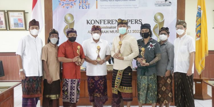 Percepat Transformasi Digital, Anugerah Musik Bali dihelat Serangkaian Bali Digifest 2022