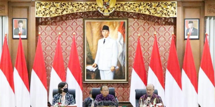Visi “Nangun Sat Kerthi Loka Bali” Dapat Dukungan Dari Tim Due Dilligence Program Compact-2 MCC Amerika Serikat