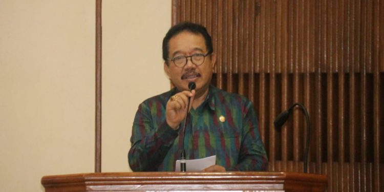 Buka Diskusi Terbuka Pelaku Garis Depan Pengurangan Resiko Bencana, Wagub Cok Ace Harapkan Kesiap Siagaan  Wujudkan Bali Tangguh Bencana.