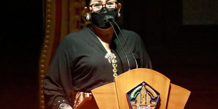 Ketua Dekranasda Bali Menutupan Pameran IKM Bali Bangkit Tahap 3 Tahun 2022