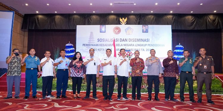 Kementerian Pertahanan RI Selenggarakan Sosialisas & Diseminasi PKBN Lingkup Pendidikan di Provinsi Bali
