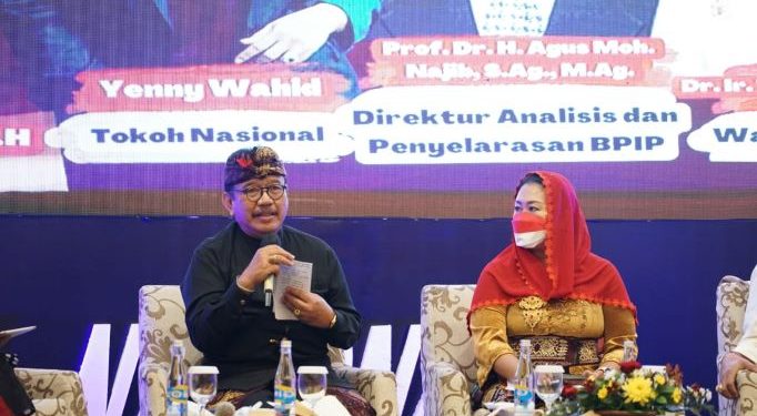 Wagub Cok Ace Jadi Narasumber BNPT Dalam Rangka  KTT G20