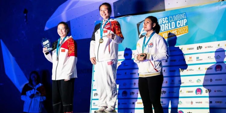 Desak Rita Torehkan Prestasi Pada Kejuaraan Panjat Tebing Dunia di Swiss