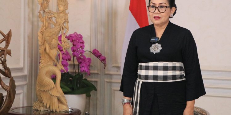 Ny.Putri Koster Berharap Keberadaan Tari Rejang Ajeg & Sesuai Dengan Pakem