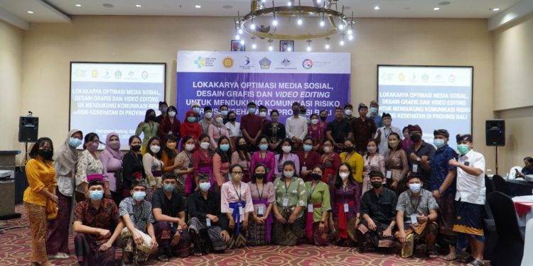 Dinkes Provinsi Bali gandeng AIHSP & Diskominfos Belajar Buat Konten Media Sosial yang Menarik & Inklusif
