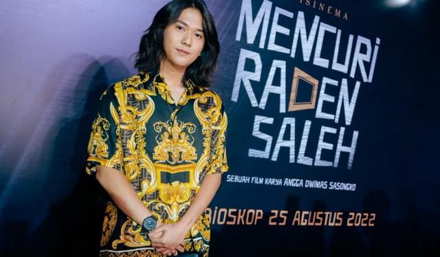 Syuting Mencuri Raden Saleh, Iqbaal Ramadhan