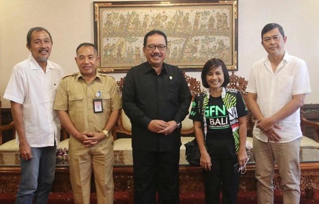 Wagub Cok Ace Sambut Baik Bali Tuan Rumah Gran Fondo New York (GFNY) Championship Asia