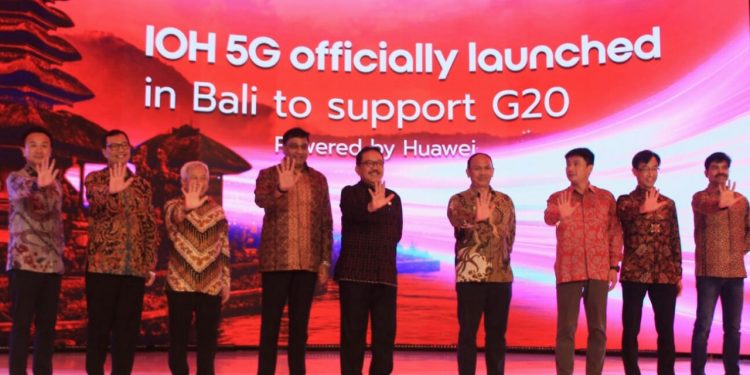 Wagub Cok Ace Buka Official IOH 5G Launching Untuk Dukung KTT Ke-17 G20
