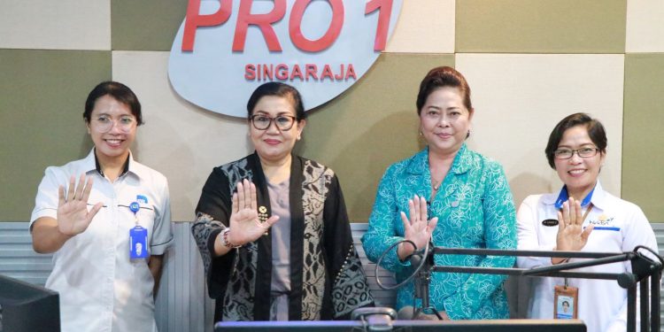 Sosialisasi Pencegahan Stunting, Ny.Putri Koster Tegaskan Pentingnya Siapkan Kesehatan Fisik & Mental Generasi Emas