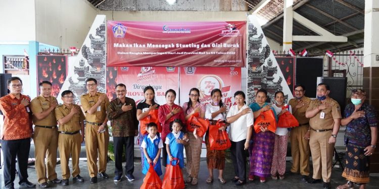 Perkecil Angka Stunting, Dinas Kelautan dan Perikanan Provinsi Bali Lakukan Gemarikan