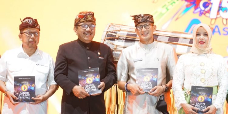 Buka Sanur Village Festival, Wagub Cok Ace Tegaskan Bali Aman Untuk Dikunjungi