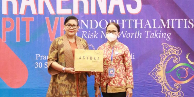 Ny. Putri Koster Hadiri & Buka Pertemuan Ilmiah Tahunan IKPAMI VI Tahun 2022,
