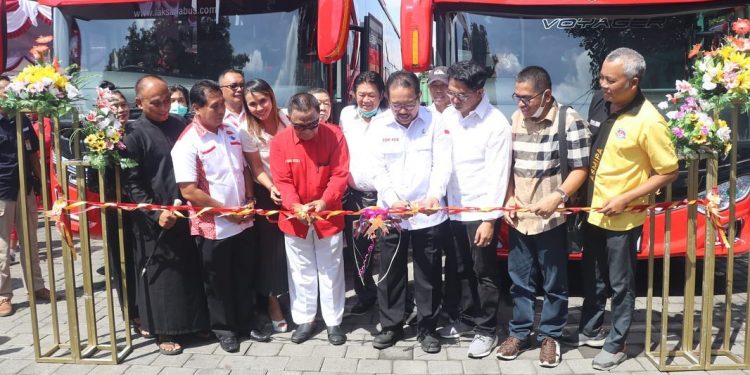 Wagub Cok Ace Resmikan 4 Armada Terbaru Gunung Harta