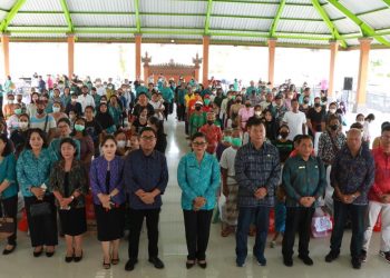 Ketua TP PKK Bali Gelar Aksi Sosial “Menyapa dan Berbagi “ di Kota Denpasar