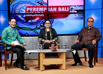 Ketua TP PKK Bali Berkesempatan Jadi Narasumber dialog interaktif Perempuan Bali Bicara