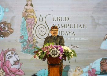 Wagub Cok Ace Tutup Ubud Campuhan Budaya Tahun 2022 dengan Orasi Kebudayaan