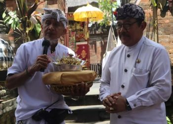 Wagub Cok Ace Apresiasi Semangat Krama Banjar Gerenceng Rampungkan Jineng