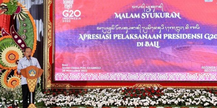 Gubernur Bali Apresiasi Pihak yang Terlibat Dalam Presidensi G20