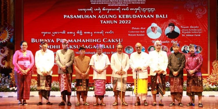 Gubernur Koster Resmikan Pesamuhan Agung Kebudayaan Bali Tahun 2022
