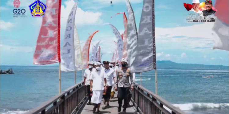 Gubernur Koster Diapresiasi Atas Pembangunan Pelabuhan Sampalan