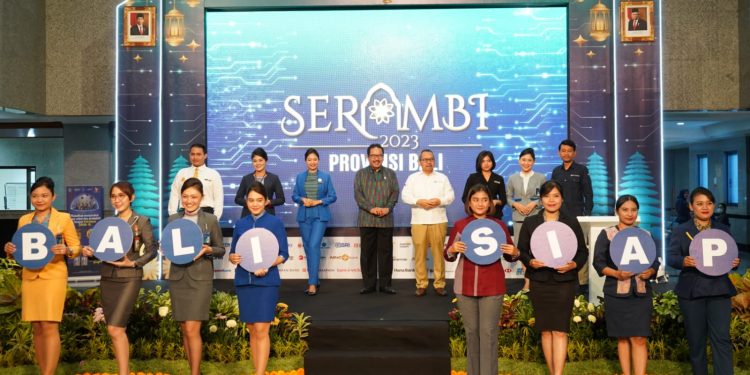 Kick Off SERAMBI 2023, Wagub Tjok Ace Ajak Masyarakat Tukarkan Uang di Layanan Resmi Perbankan