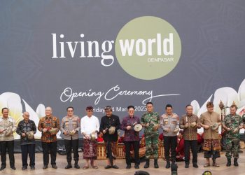 Living World Mall Dibuka Resmi, Wagub Cok Ace ‘Titip’ UMKM Lokal Untuk Bisa Naik Kelas