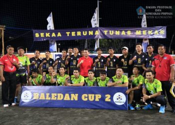 Bupati Suwirta Buka Turnamen Bola Voli Baledan Cup II