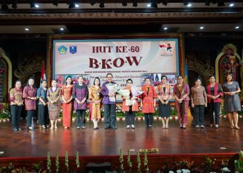 Hadiri Puncak Peringatan HUT BKOW ke 60th, Wagub Cok Ace Harap Peran Perempuan Bali dalam Berbagai Aspek Terus Meningkat