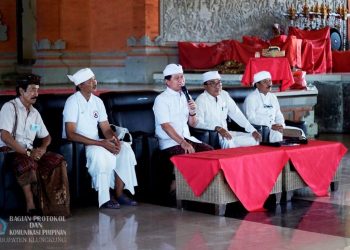 Technical Meeting Upacara Masal PHDI Klungkung, Bupati Suwirta Apresiasi Semangat Gotong Royong Peserta