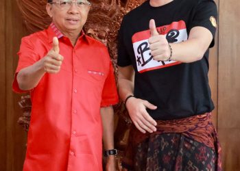 Gubernur Koster Ajak Masyarakat Bali Dukung Nyoman Paul di Indonesian Idol 2023
