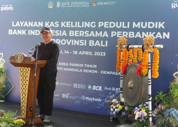 Peresmian Layanan Kas Keliling Peduli Mudik Bank Indonesia Bersama Perbankan Provinsi Bali