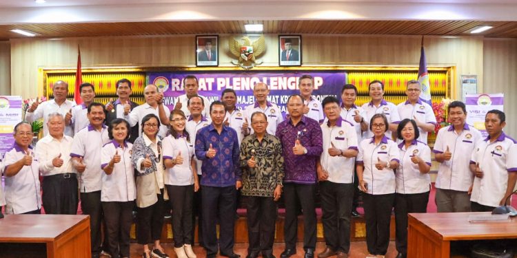 Majelis Umat Kristen Indonesia Provinsi Bali Kompak Dukung Kepemimpinan Gubernur Wayan Koster