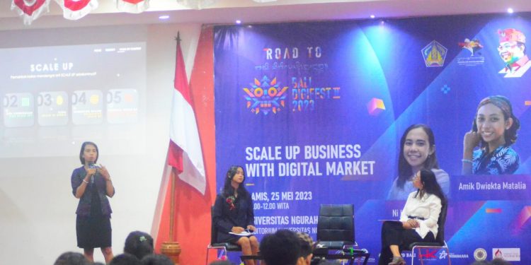 Roadshow Kampus Bali Digifest di Universitas Ngurah Rai Hadirkan Kiat Pengembangan Bisnis Melalui Pemasaran Digital