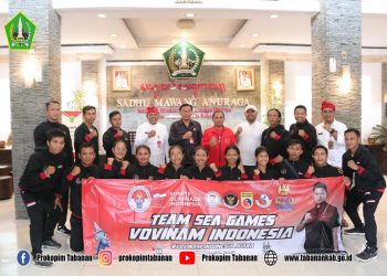 Berlaga di Sea Games Kamboja 2023, Pemkab Tabanan Lepas 17 Atlet Vovinam