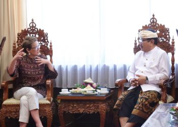 Terima Kunjungan Kehormatan Dubes Polandia, Wagub Cok Ace Apresiasi Pembangunan Mini Indonesia Park Gandeng ISI Denpasar