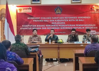 Dorong Peningkatan Kinerja Pemerintah Daerah di Bali, Pemprov Gelar Workshop Evaluasi SAKIP dan Reformasi Birokrasi