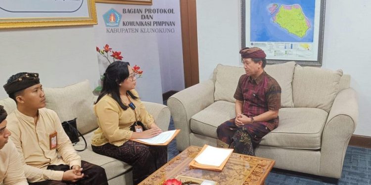 Bupati Suwirta Terima Audiensi PT. Jamkrida Bali Mandara