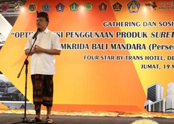 Sekda Dewa Indra Harap Pemerintah Kabupaten/Kota Manfaatkan Layanan Suretyship PT. JBM