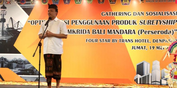 Sekda Dewa Indra Harap Pemerintah Kabupaten/Kota Manfaatkan Layanan Suretyship PT. JBM