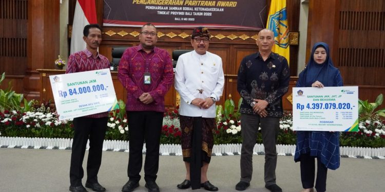 Wagub Cok Ace Dorong Keikutsertaan Masyarakat Jadi Peserta BPJS Ketenagakerjaan