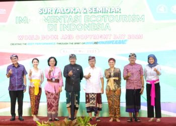 Wagub Cok Ace Hadiri Seminar Literasi Ecotourism Dalam Rangka Memperingati Hari World Book and Copyright Day Tahun 2023
