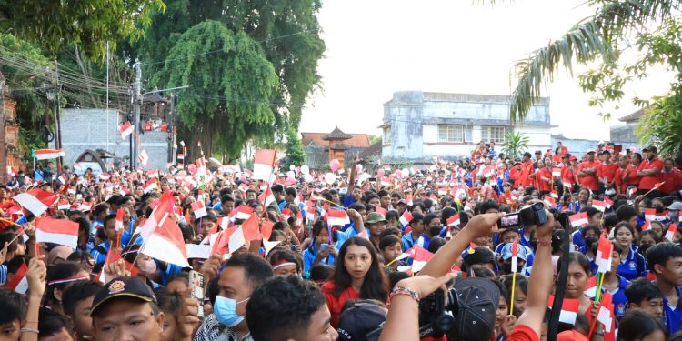Bertepatan dengan Rahina Tumpek Landep Pemprov Bali Gelar Acara Creative Fun Walk Bali Digital Festival 2023 di Tabanan