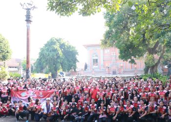 Gubernur Bali Melepas Kontingen Kormi Bali Menuju Fornas VII Bandung, Jawa Barat 2023