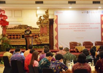 Buka Acara Sosialisasi Peningkatan SP4N-Lapor, Sekda Dewa Indra Minta Petugas Terapkan Prinsip “No Wrong Door Policy”