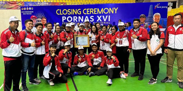 Kontingen KORPRI Bali Duduki Peringkat Empat Pornas KORPRI XVI/2023