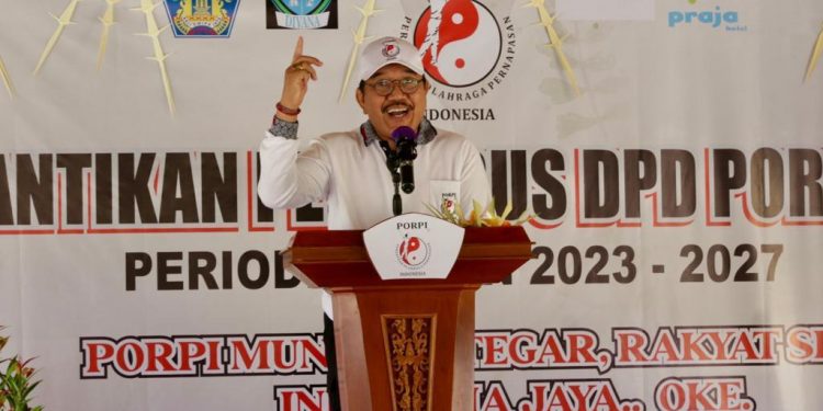 Hadiri Pelantikan Pengurus PORPRI Bali, Wagub Cok Ace Dorong Kemajuan Olahraga Pernapasan