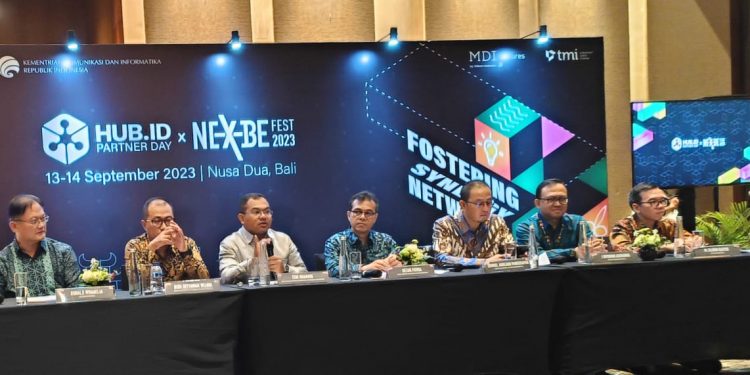 Dukung Pertumbuhan Start Up di Indonesia, Kominfo Gelar HUB.ID Partner Day X Nex-Be Fest 2023