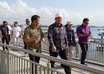 Dampingi Kunjungan KSP Moeldoko ke Pelabuhan Sanur, Pj. Gubernur Ajukan Tiga Skema Solusi Kemacetan