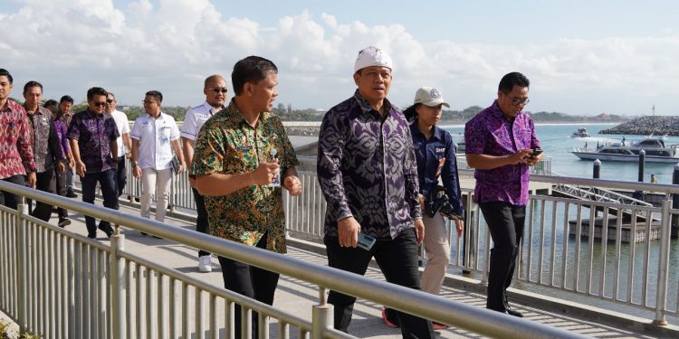 Dampingi Kunjungan KSP Moeldoko ke Pelabuhan Sanur, Pj. Gubernur Ajukan Tiga Skema Solusi Kemacetan
